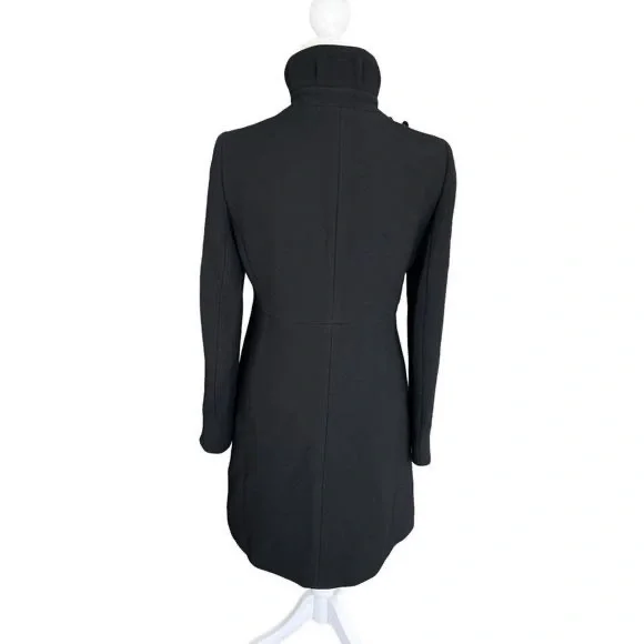 J Crew Double Cloth Wool Lady Day Pea Coat Size 2 - Picture 5 of 6